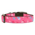 Unconditional Love Lollipops Nylon Ribbon Collar Bright Pink Large UN787868